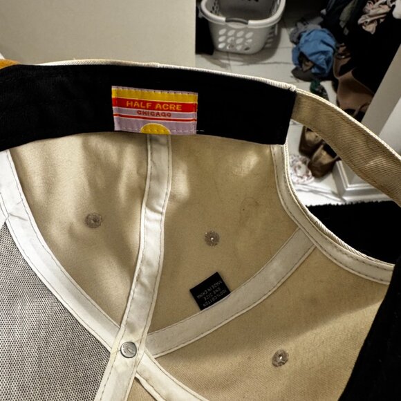 Half Acre Brewing (Chicago) Suede Suede 7-Panel Flat Bill Hat - Picture 4 of 4